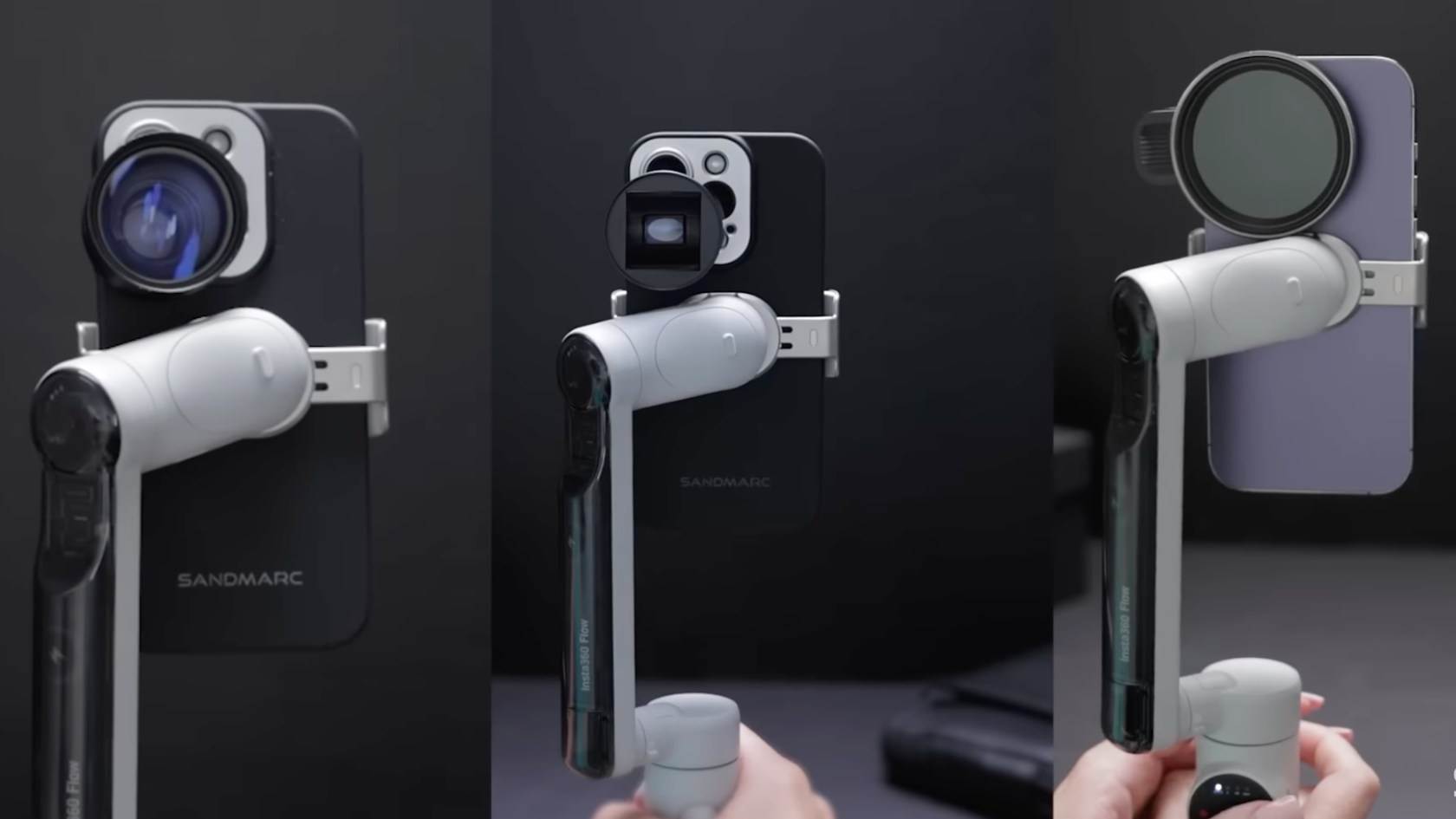 Insta360 Flow Gimbal: Is it compatible with SANDMARC Lenses & Filters?
