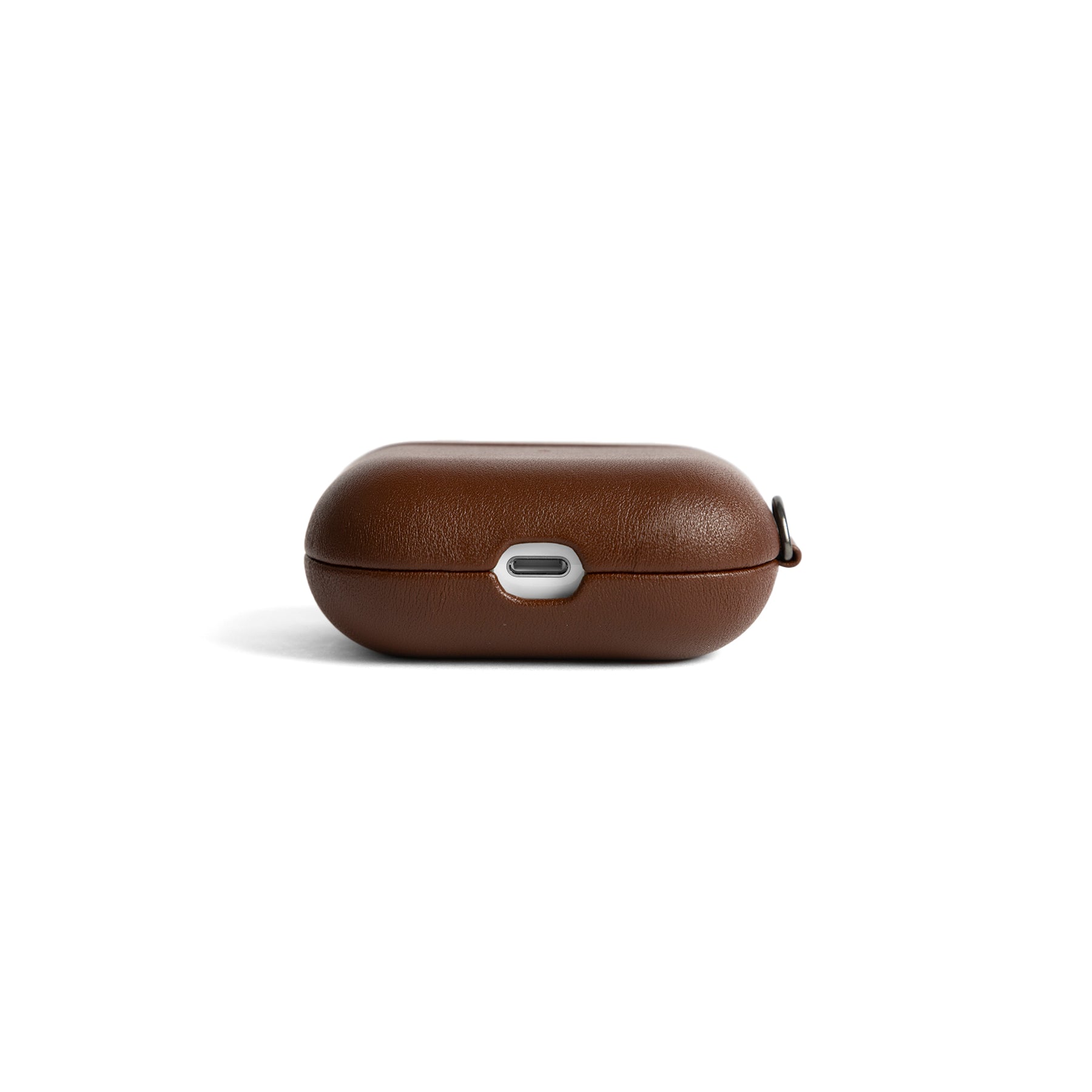 AirPods Pro (2nd Generation) Case Cover - Dark Brown - Granulated Leather