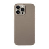 iPhone 16 Pro Max Minimal Leather Case | Sand (works with MagSafe) - SANDMARC