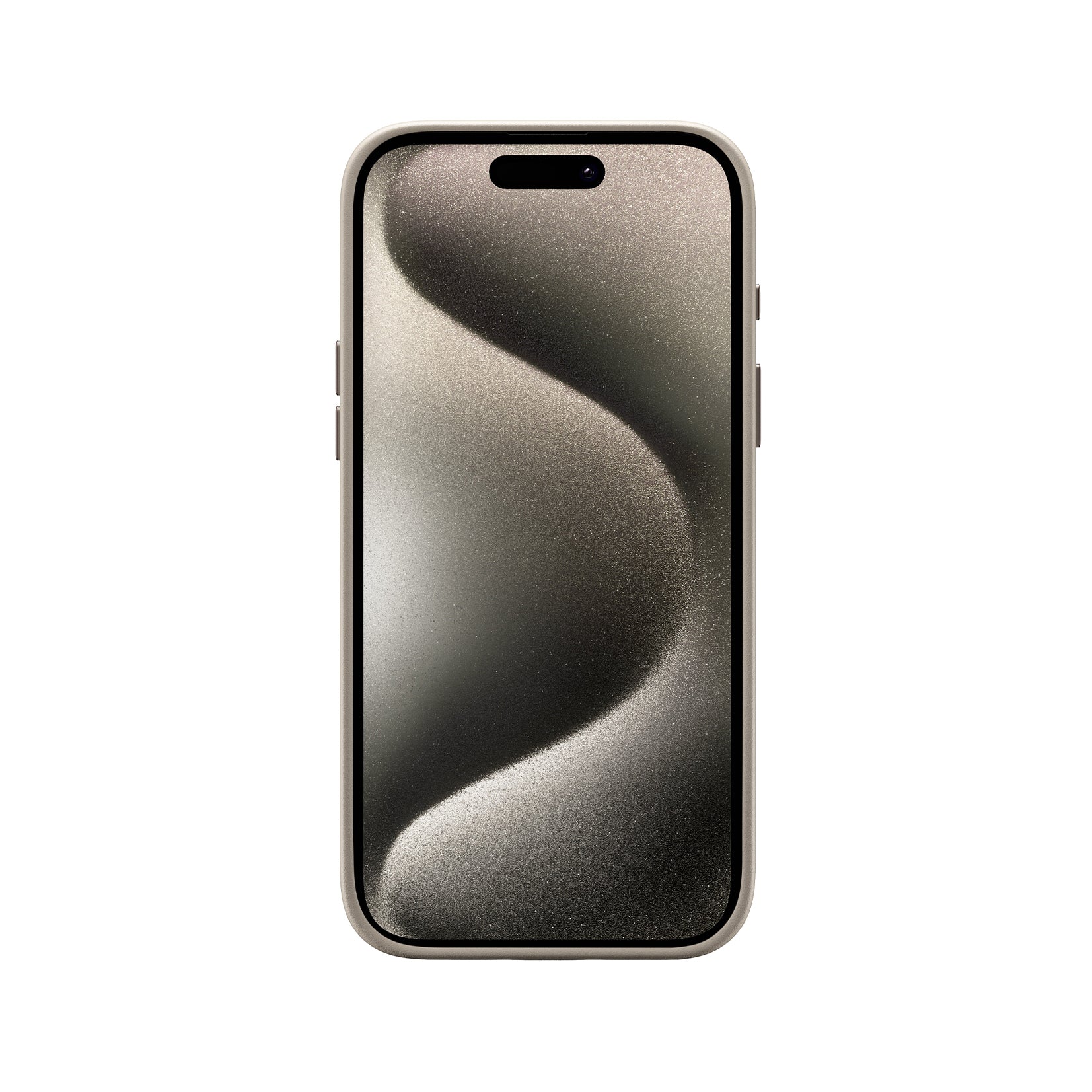 Leather Case - iPhone 16 Pro - Sand Front