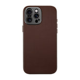 iPhone 16 Pro Max Leather Case - Brown - MagSafe Compatible - SANDMARC