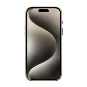 Leather Case - iPhone 16 Pro Max - Sand Front