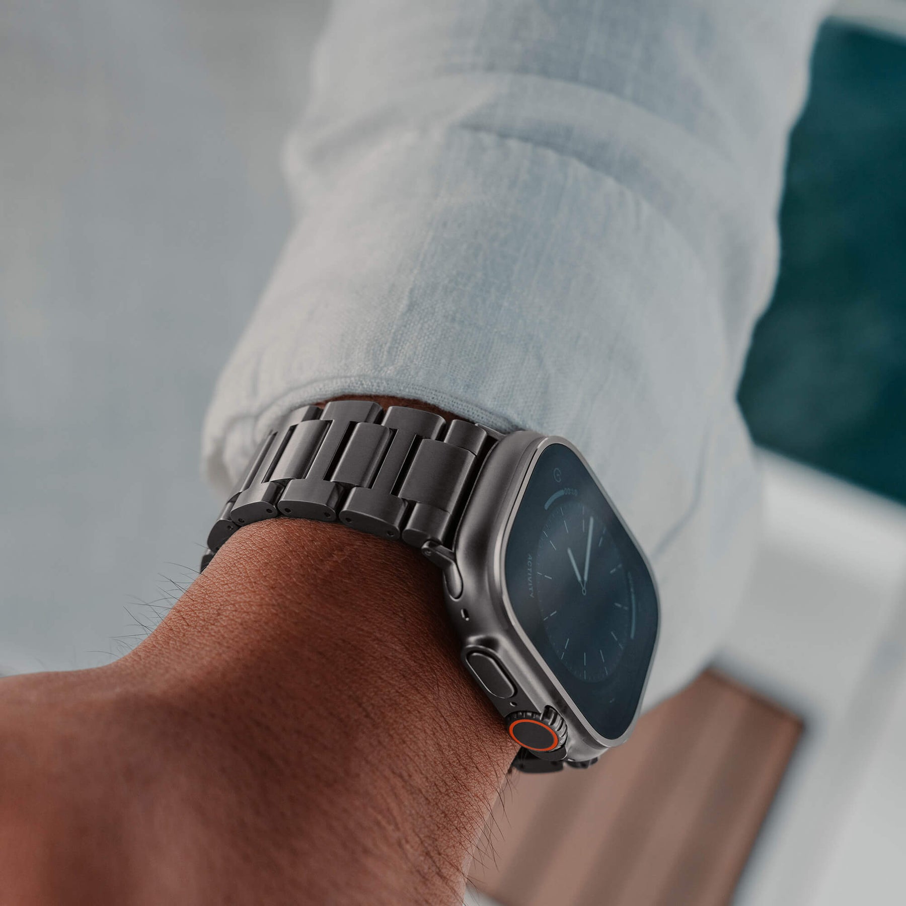 Apple Watch Ultra - Titanium Band | SANDMARC