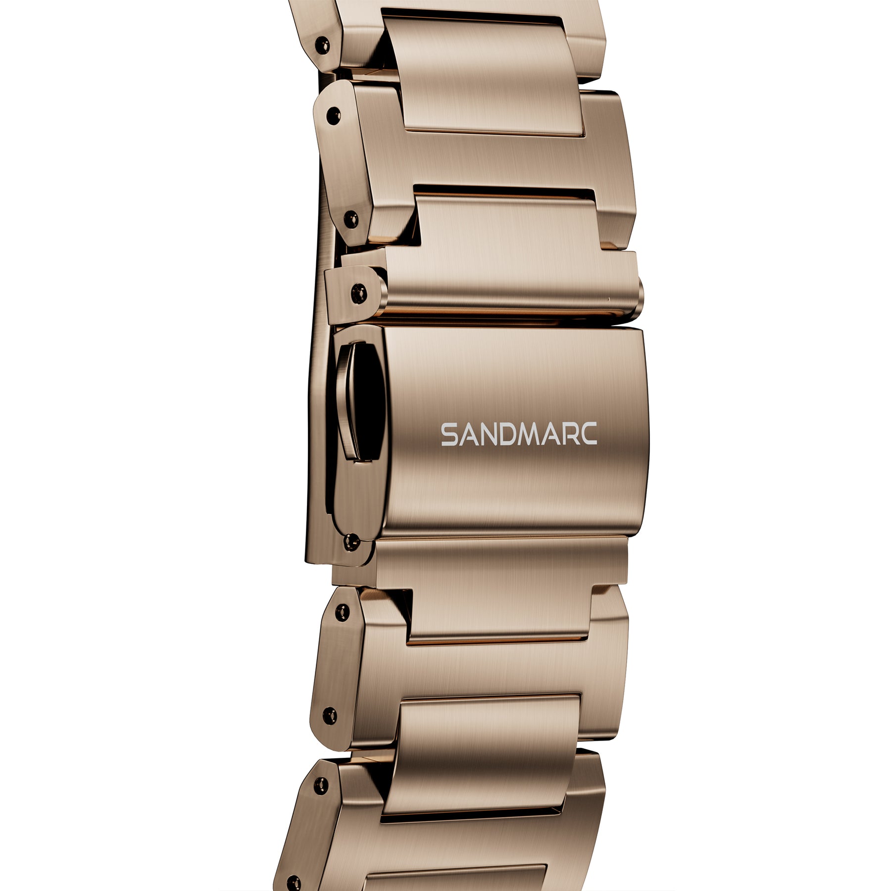 Gold Titanium band (strap) for Apple Watch Series 10 - SANDMARC