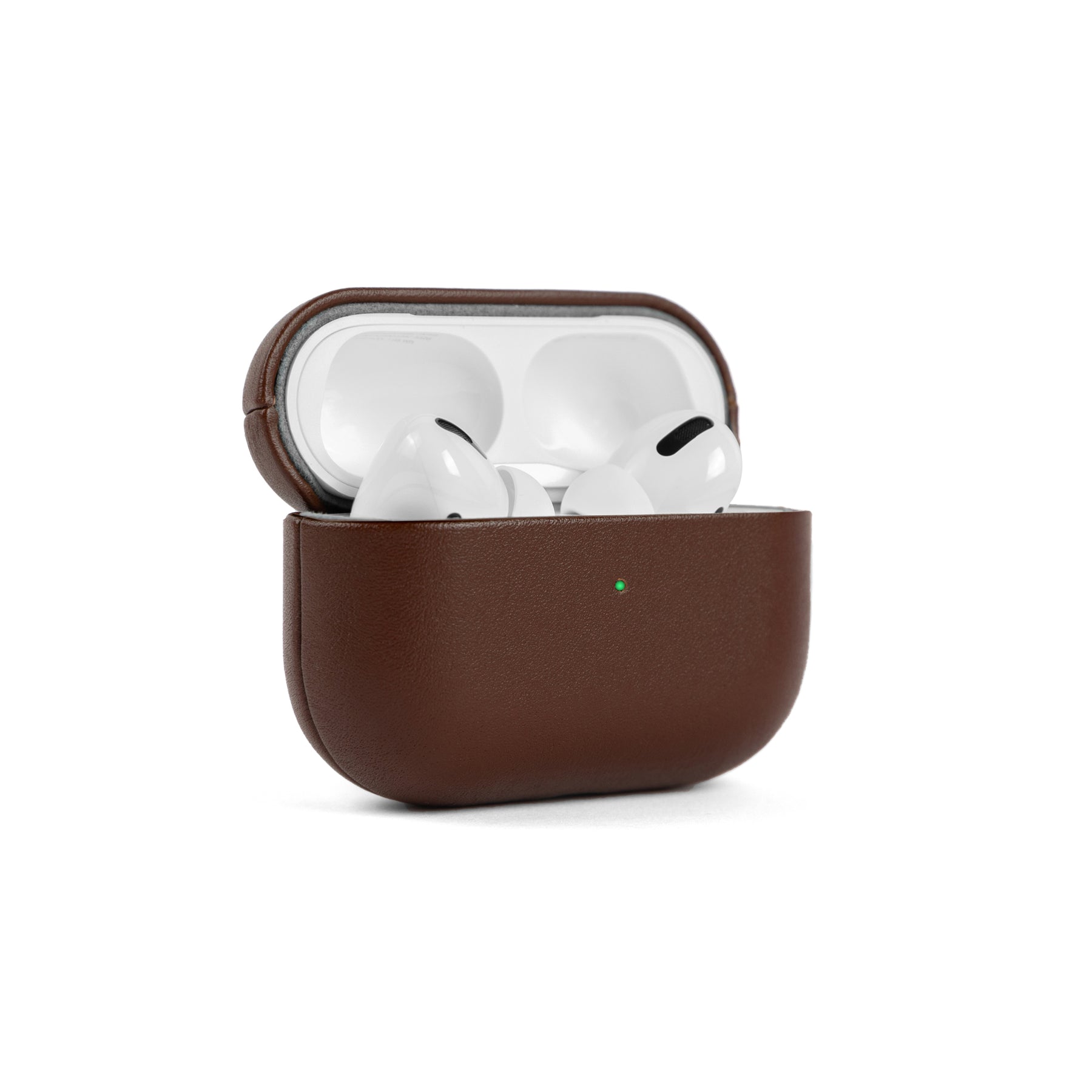 Leather Apple AirPods Pro Hard Case with Side Strap - Hardiston