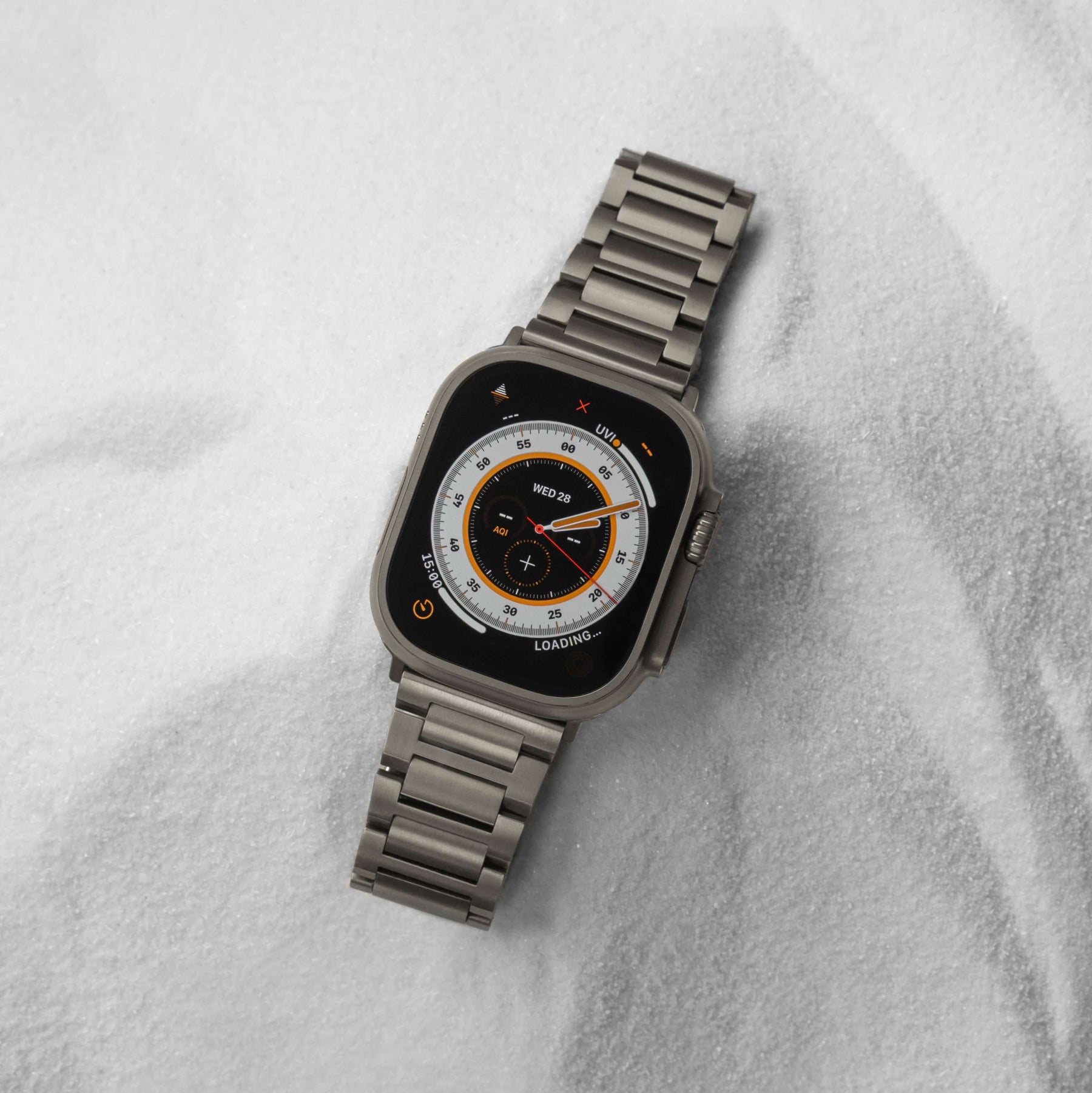 SANDMARC Stainless Steel Edition - Apple Watch Band | Black