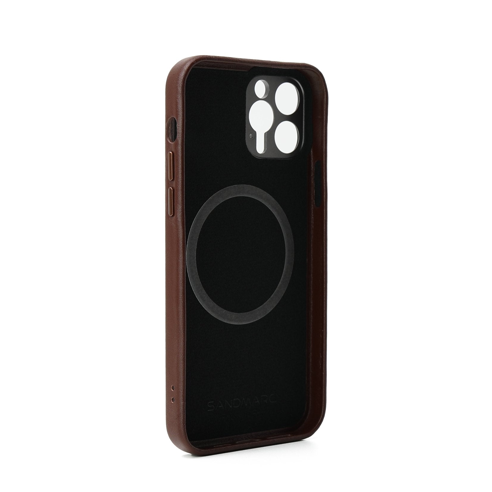 iPhone 13 Leather Case - Journey iPhone 13 Pro Max / Dark Brown
